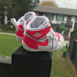 Air Jordan 1 Crib Bootie Racer Pink (1C)